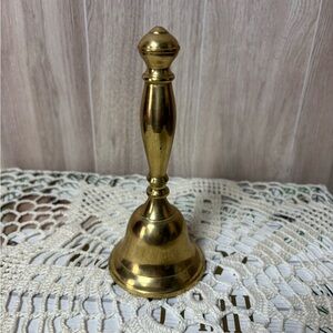 Classic Brass Bell Handbell